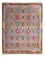 Kelim Carpet - Splash - 246 x 204 cm - flerfarvet