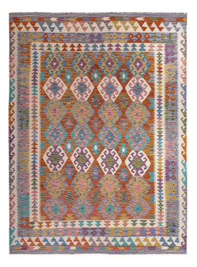 Kilim Maimana Tæppe 198x256cm - Uldtæppe