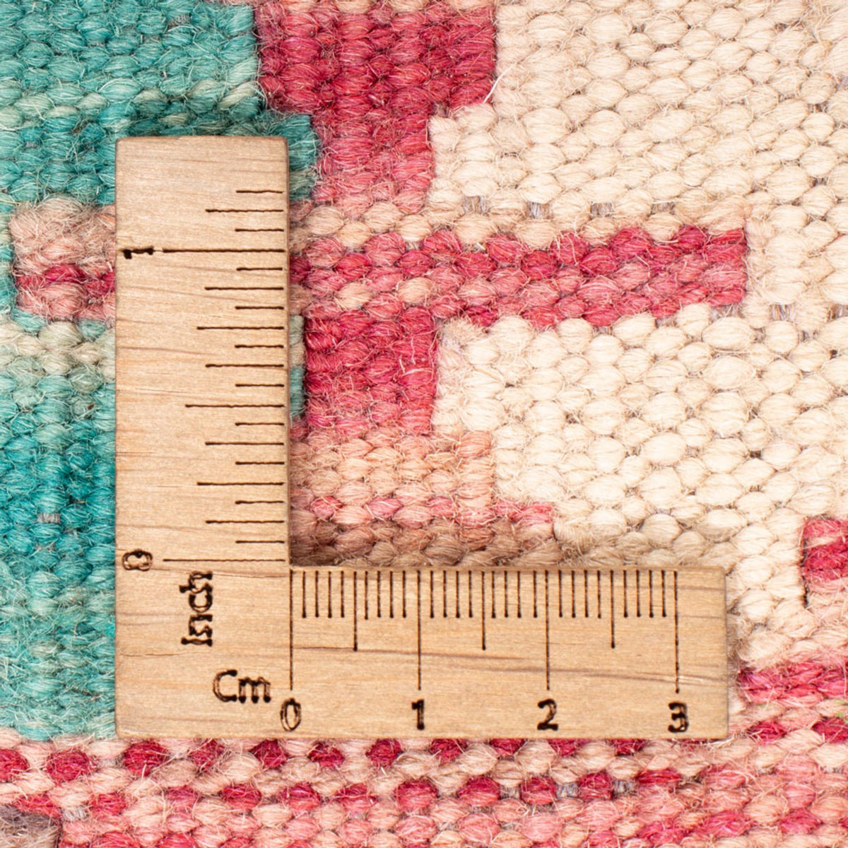 Kelim Carpet - Splash - 308 x 215 cm - flerfarvet