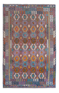 Kelim Carpet - Splash - 301 x 201 cm - flerfarvet