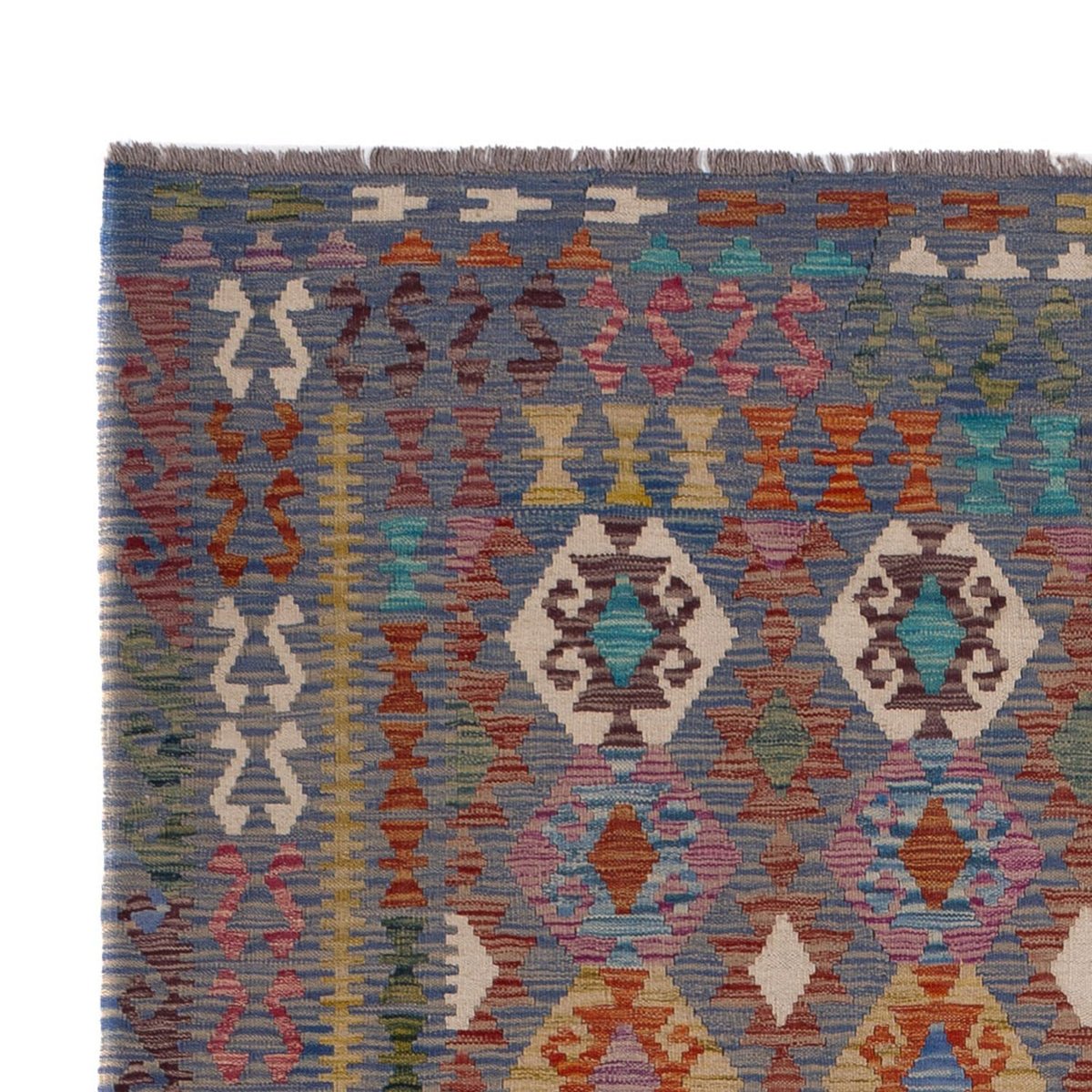 Kelim Carpet - Splash - 301 x 201 cm - flerfarvet