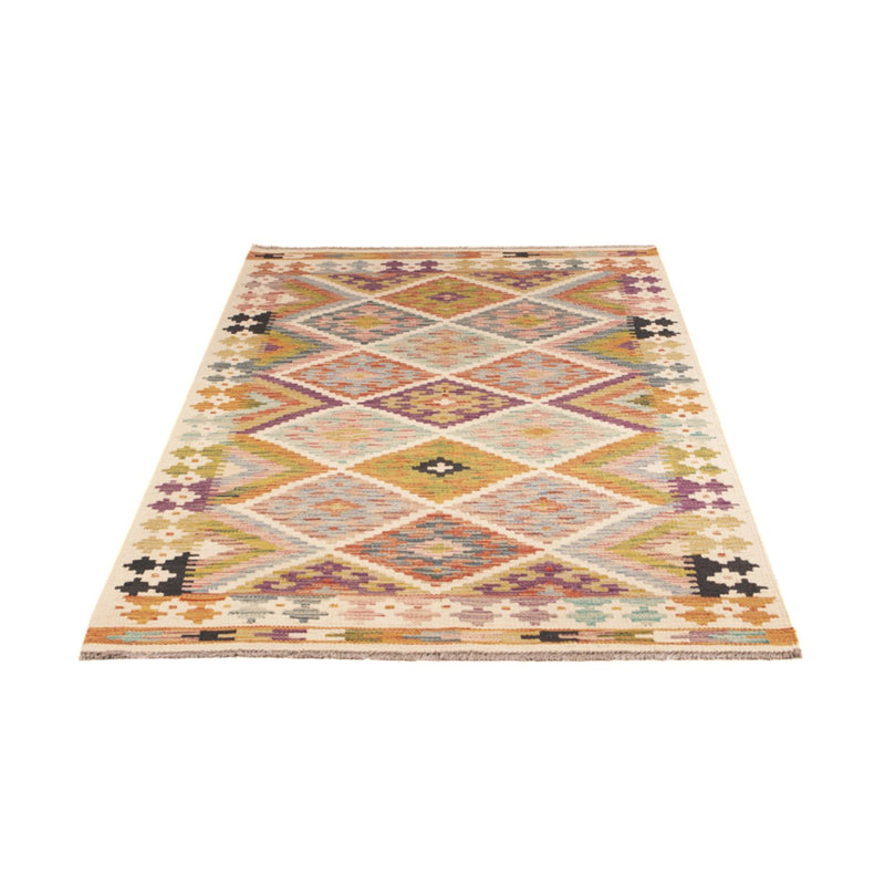 Løber Kelim Carpet - Splash - 195 x 95 cm - flerfarvet