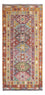 Løber Kelim Carpet - Splash - 201 x 94 cm - flerfarvet