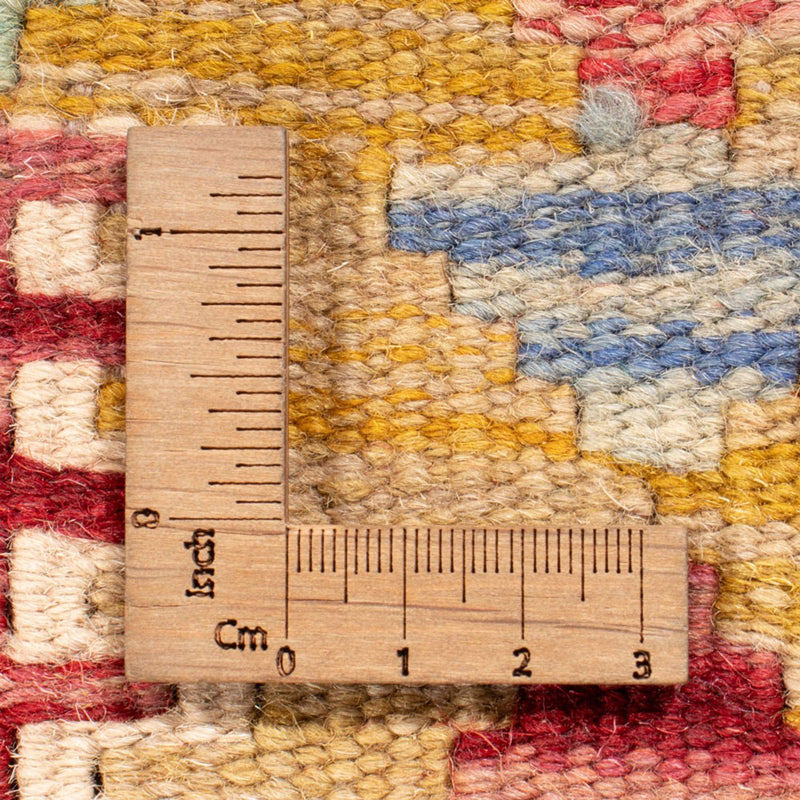 Løber Kelim Carpet - Splash - 201 x 94 cm - flerfarvet