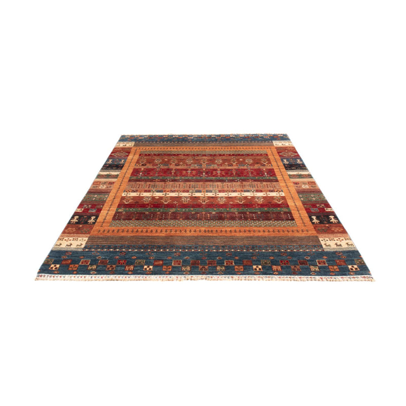 Gabbeh Tæppe - Loribaft Persisk - 250 x 173 cm - flerfarvet