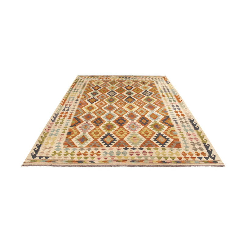 Kelim Carpet - Splash - 298 x 210 cm - flerfarvet