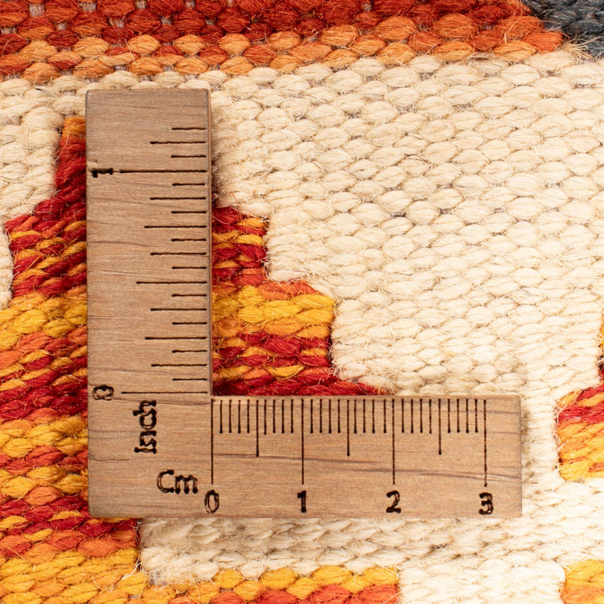 Kelim Carpet - Splash - 298 x 210 cm - flerfarvet