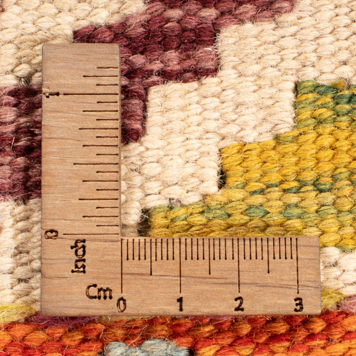 Kelim Carpet - Splash - 198 x 152 cm - flerfarvet