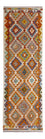 Løber Kelim Carpet - Splash - 234 x 80 cm - flerfarvet
