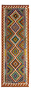 Løber Kelim Carpet - Splash - 233 x 87 cm - flerfarvet