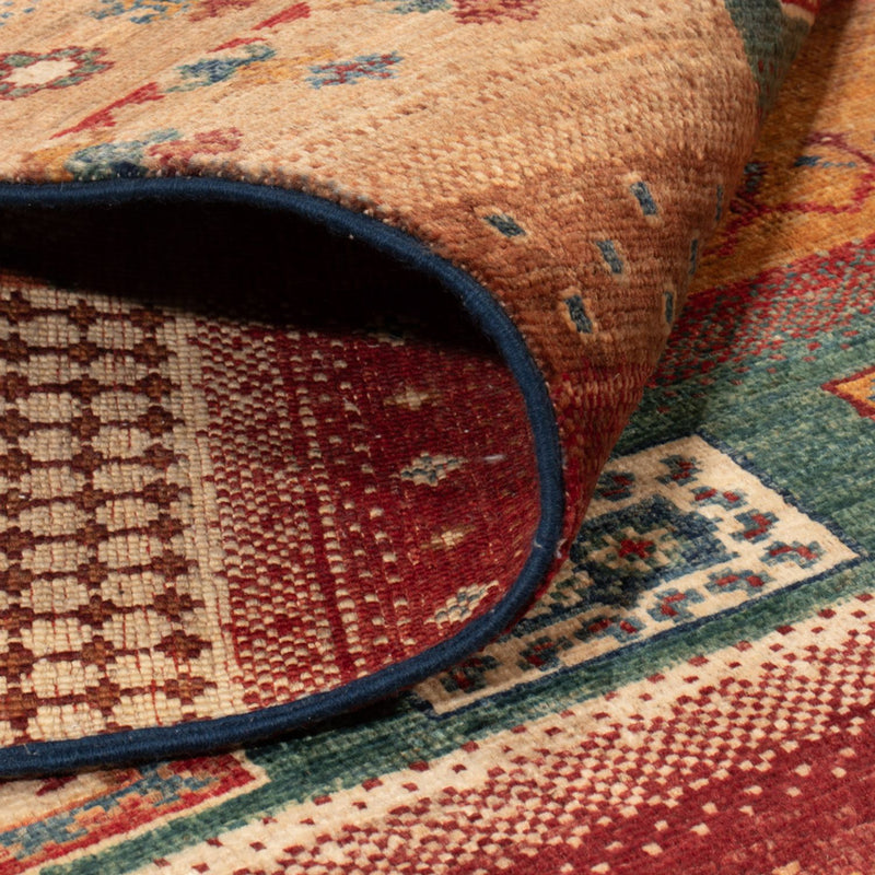 Gabbeh Tæppe - Loribaft Persisk - 183 x 131 cm - flerfarvet