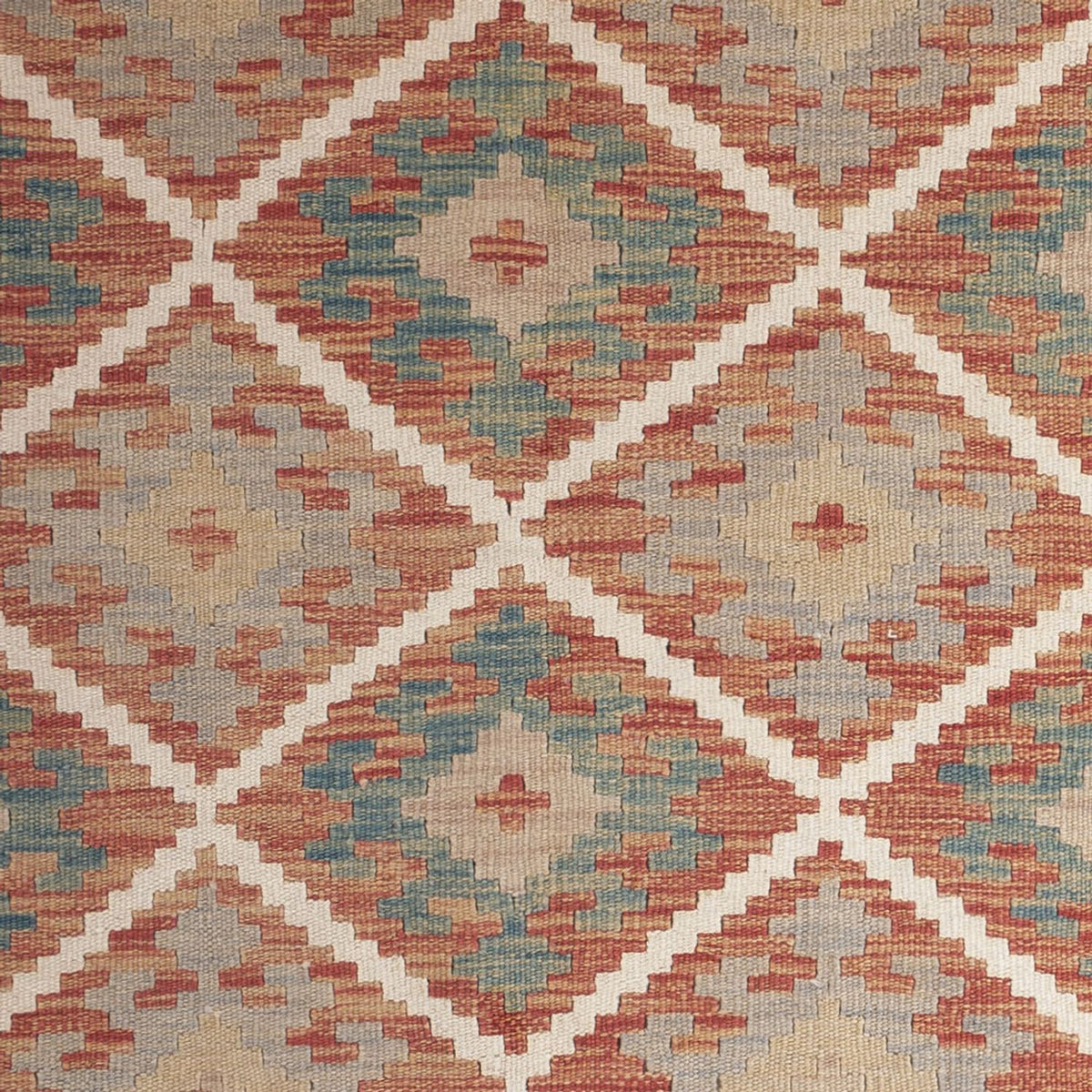 Kelim Carpet - Splash - 179 x 124 cm - flerfarvet