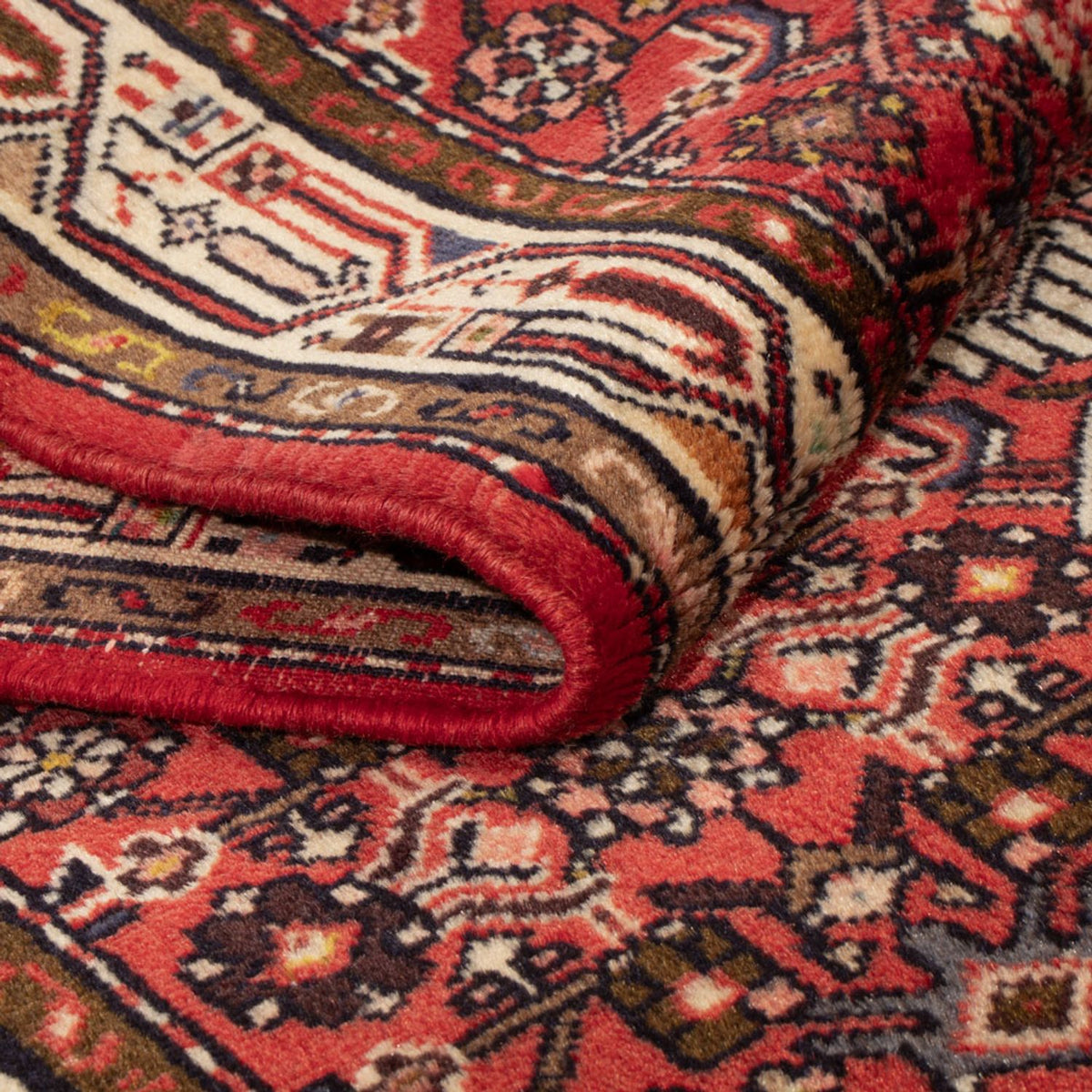 Løber Persisk tæppe - Classic - 195 x 78 cm - mørkerød