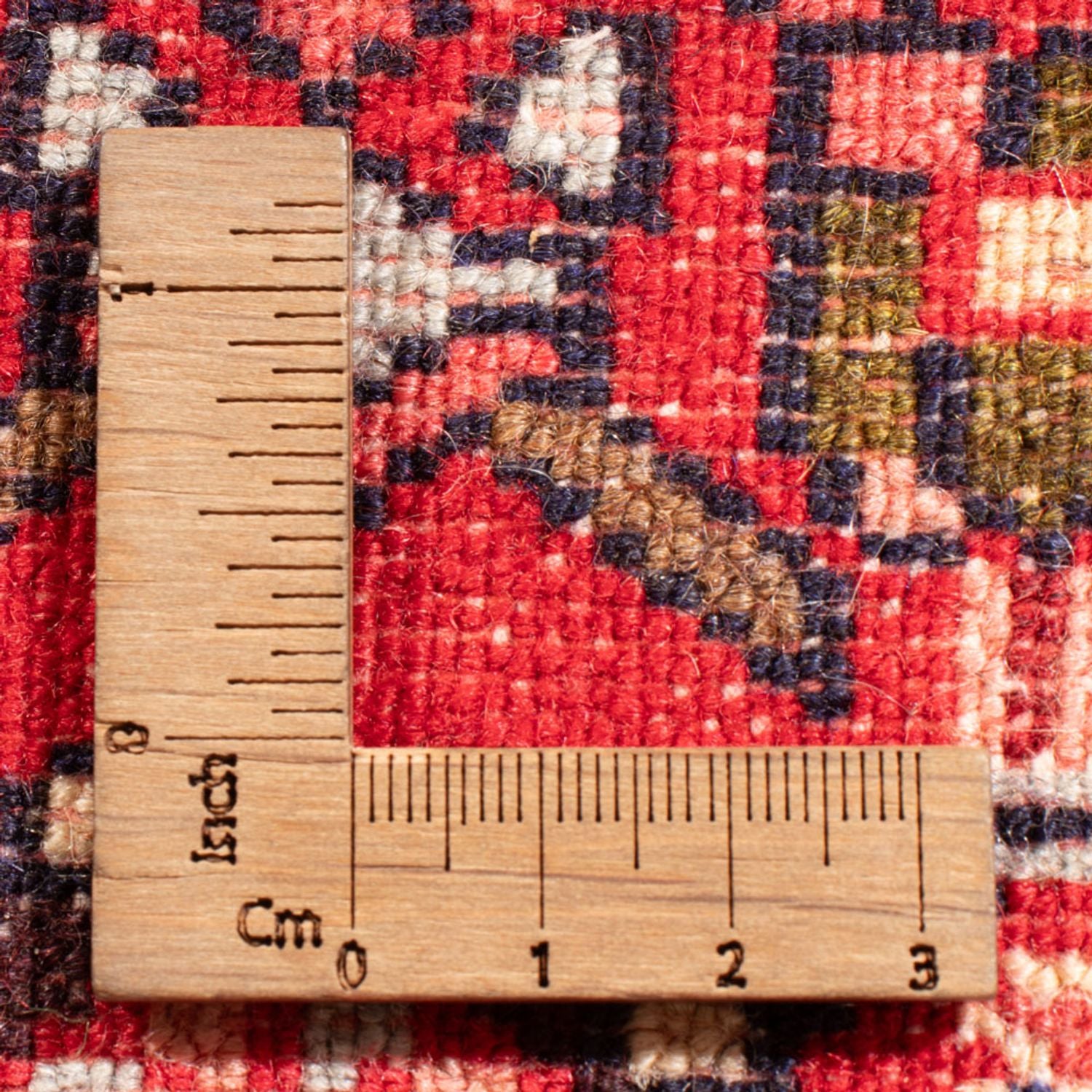 Løber Persisk tæppe - Classic - 195 x 78 cm - mørkerød