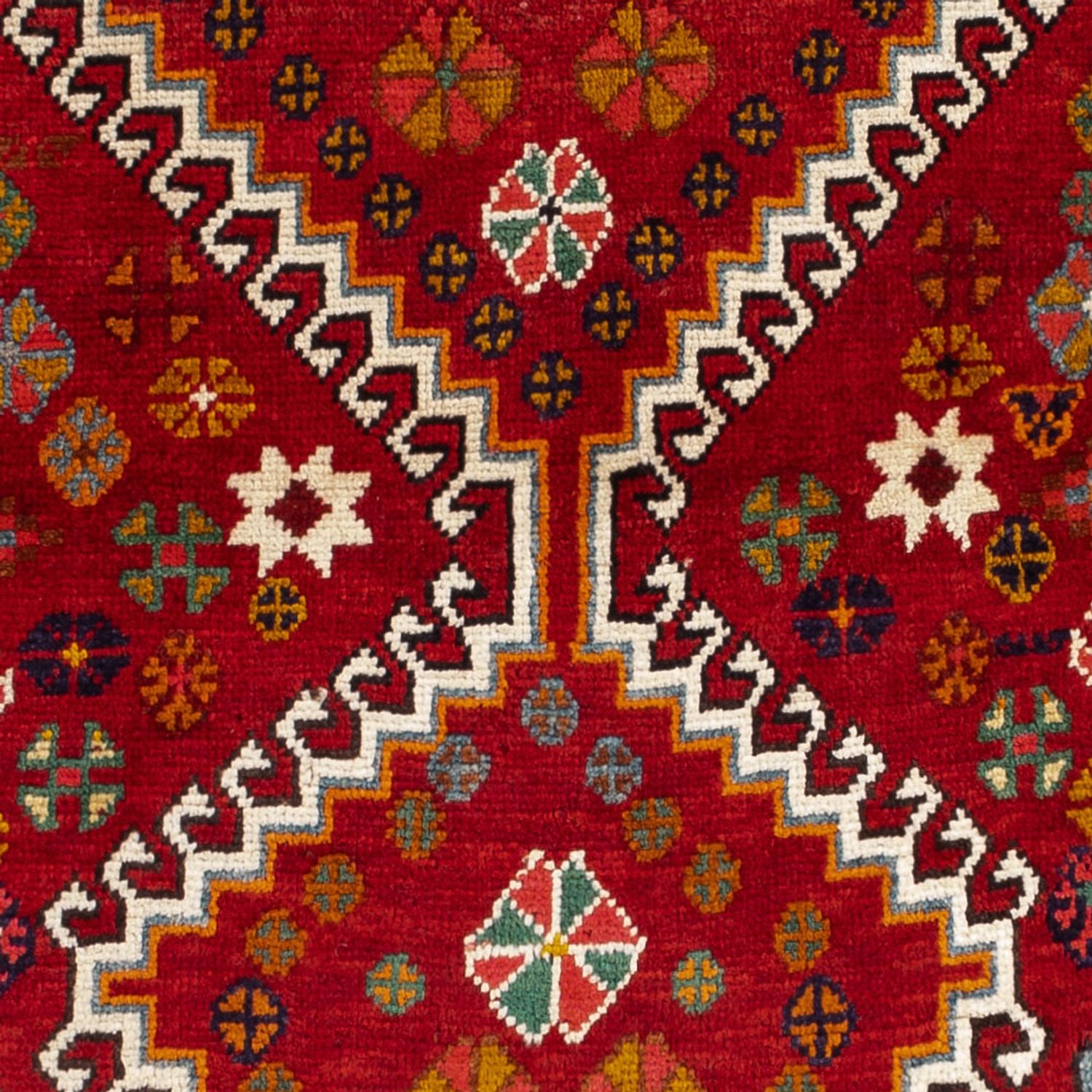 Persisk tæppe - Nomadisk - 128 x 94 cm - rød