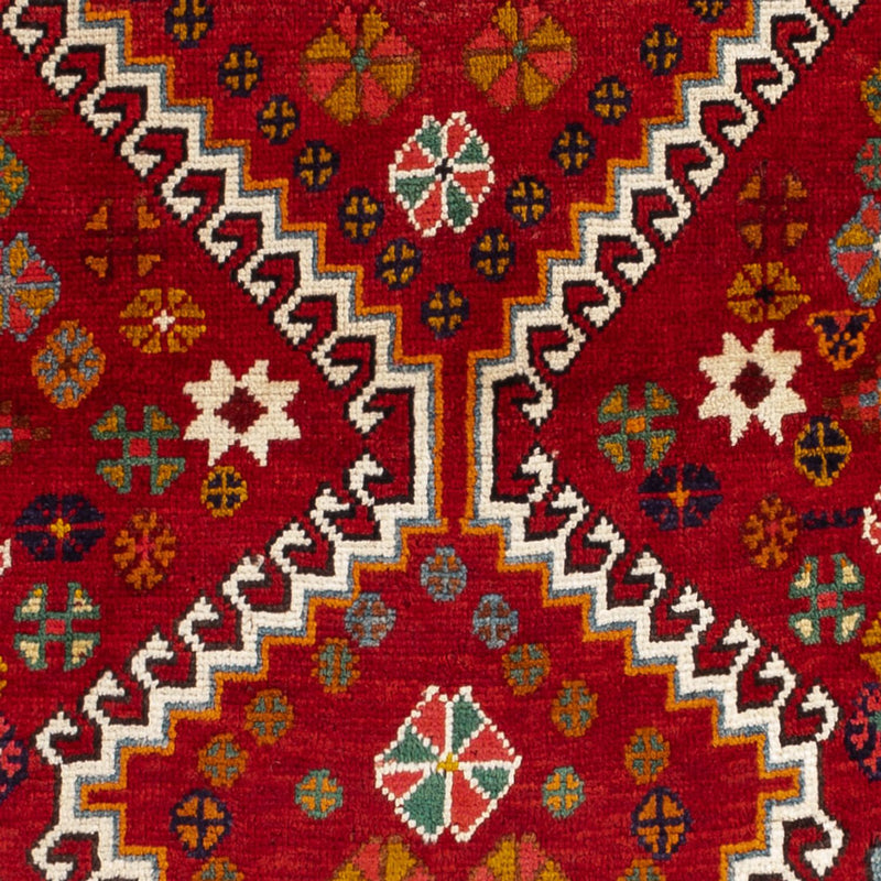 Persisk tæppe - Nomadisk - 128 x 94 cm - rød