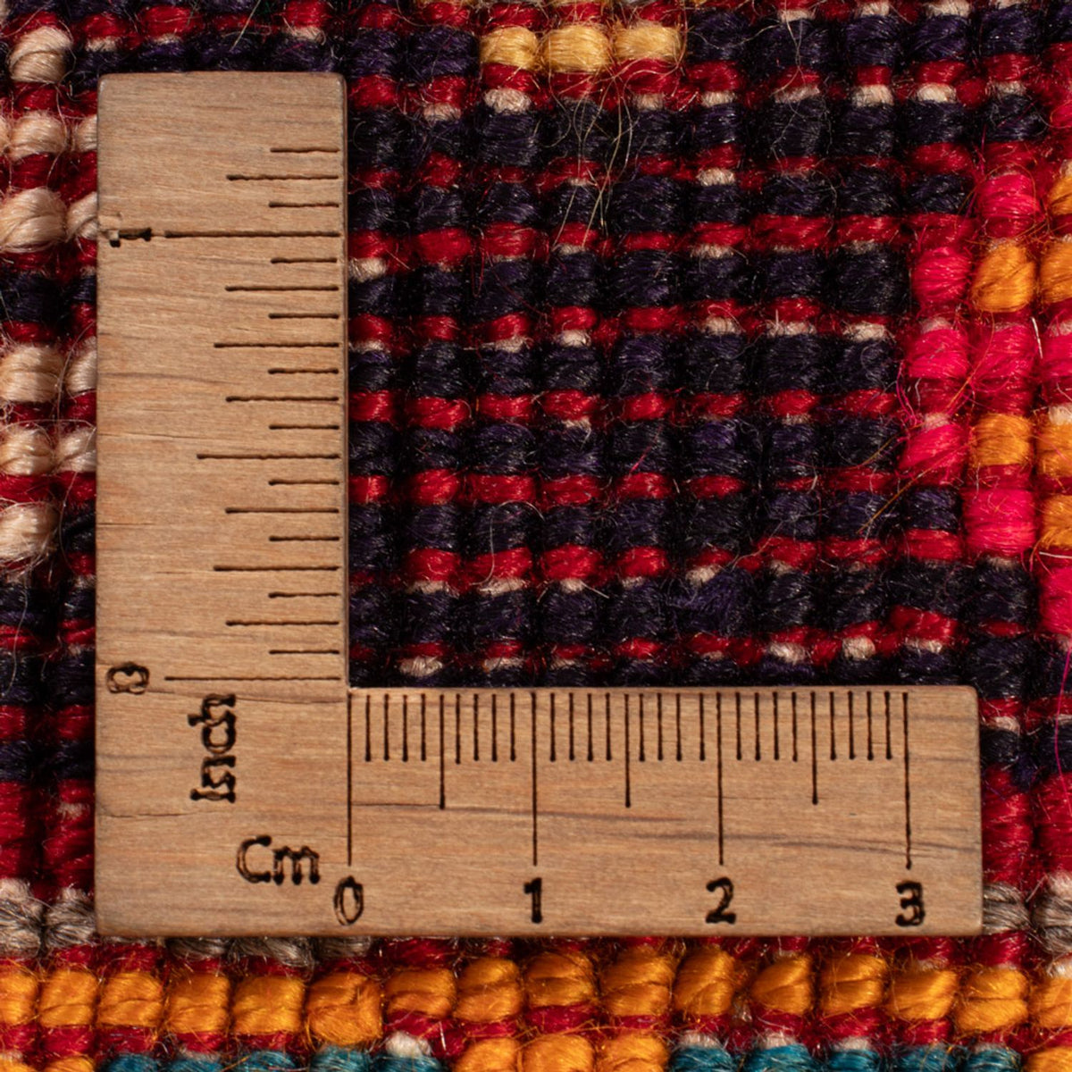 Persisk tæppe - Nomadisk - 128 x 94 cm - rød