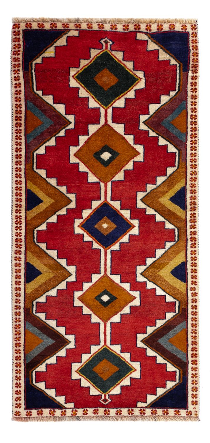 Persisk tæppe - Nomadisk - 172 x 84 cm - rød