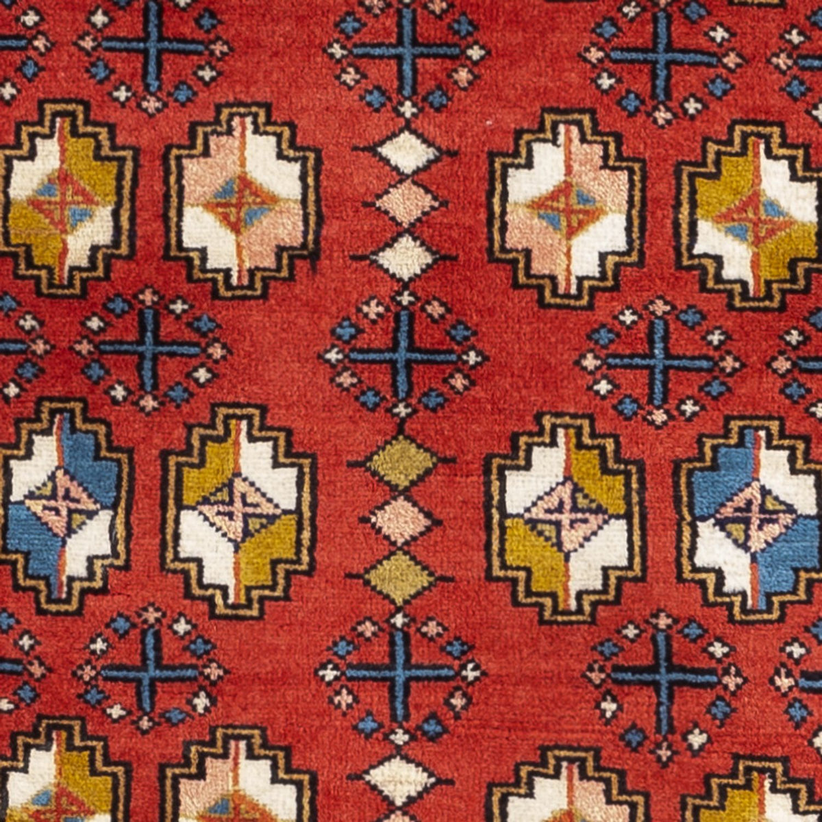 Persisk tæppe - Nomadisk - 130 x 64 cm - flerfarvet