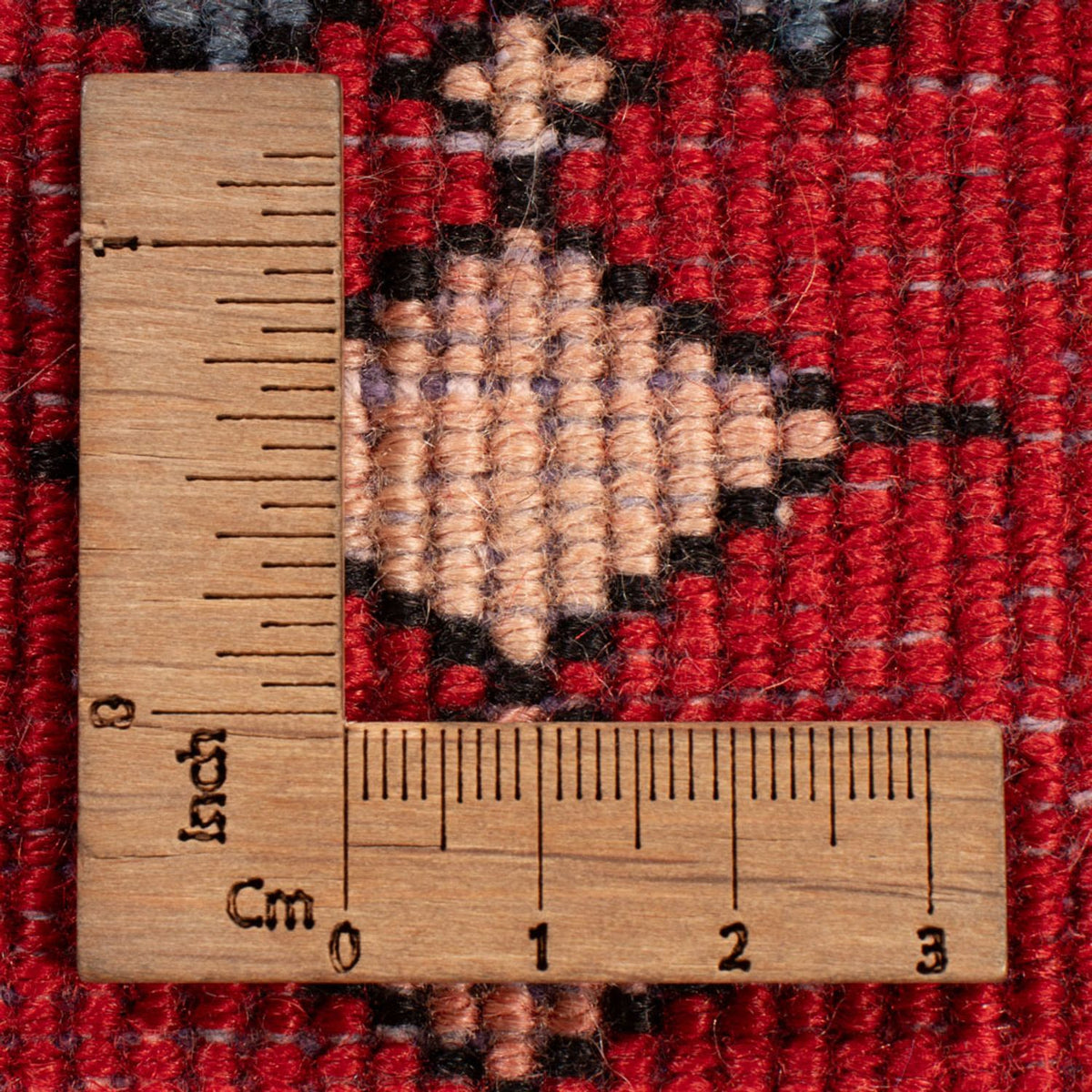 Persisk tæppe - Nomadisk - 130 x 64 cm - flerfarvet