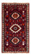 Persisk tæppe - Nomadisk - 143 x 77 cm - mørkerød
