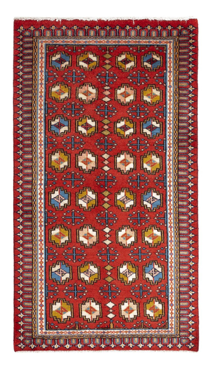 Persisk tæppe - Nomadisk - 123 x 65 cm - rød