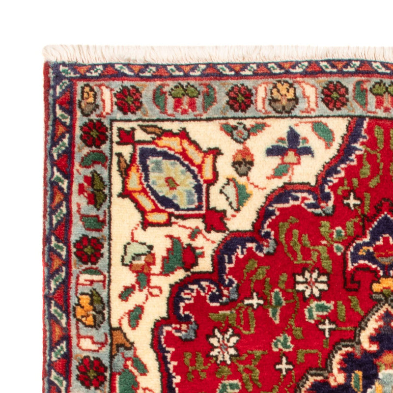 Persisk tæppe - Tabriz - 86 x 58 cm - rød