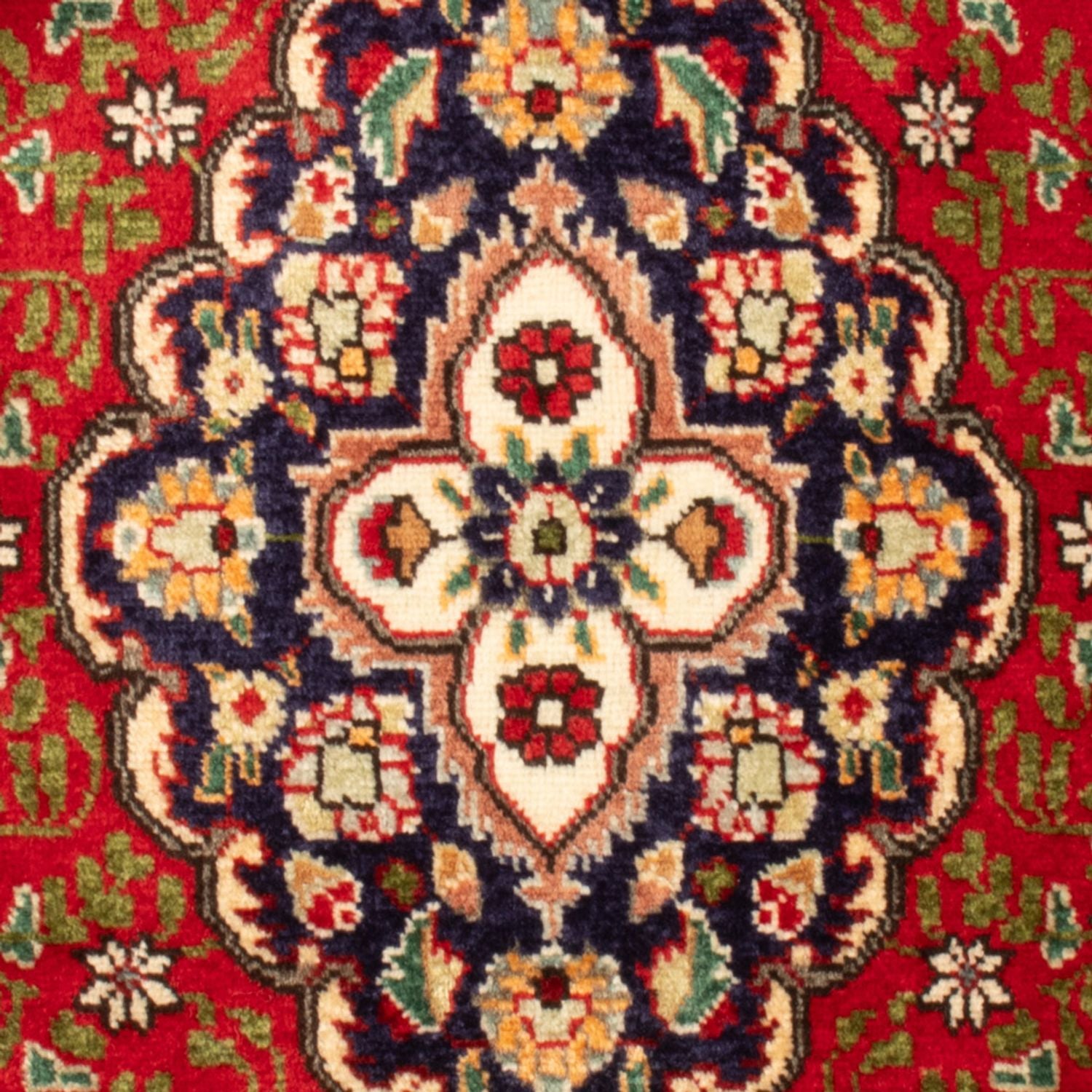 Persisk tæppe - Tabriz - 86 x 56 cm - rød