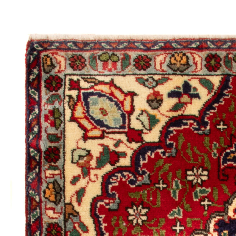 Persisk tæppe - Tabriz - 86 x 56 cm - rød