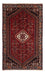 Persisk tæppe - Nomadisk - 252 x 155 cm - mørkerød