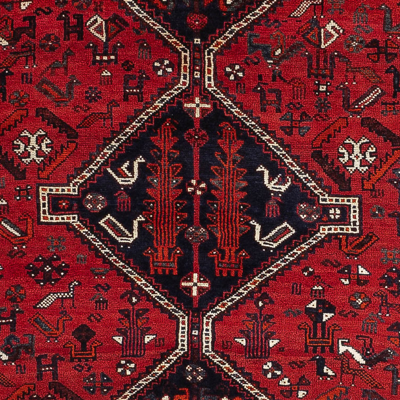 Persisk tæppe - Nomadisk - 221 x 159 cm - rød