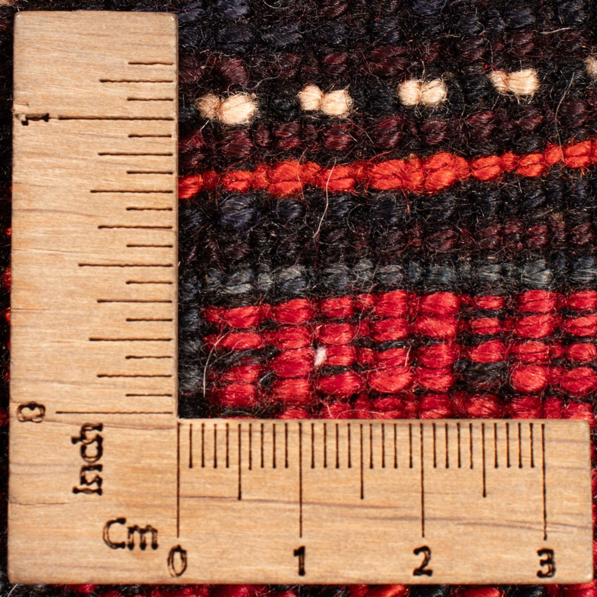 Persisk tæppe - Nomadisk - 221 x 159 cm - rød