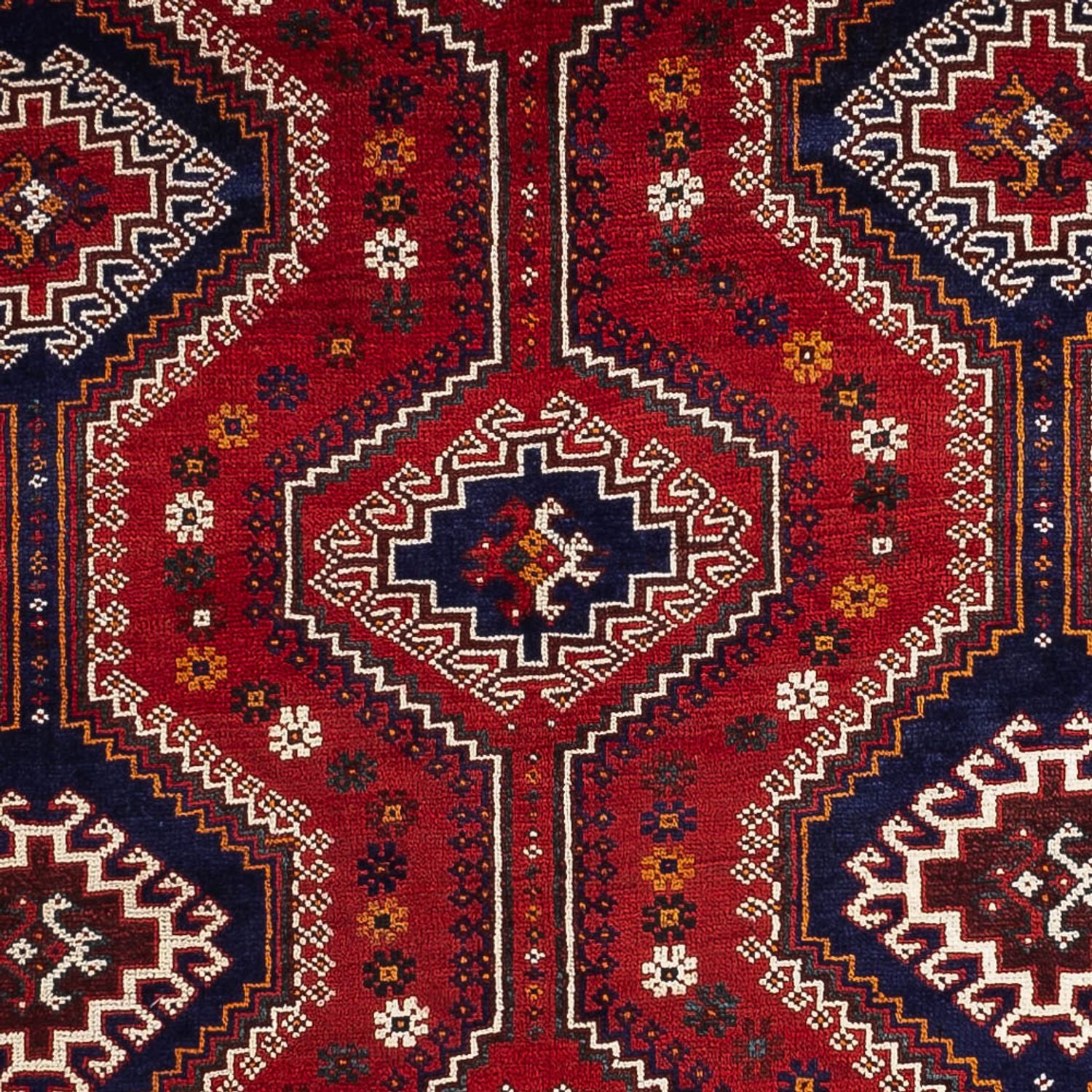 Persisk tæppe - Nomadisk - 249 x 170 cm - rød