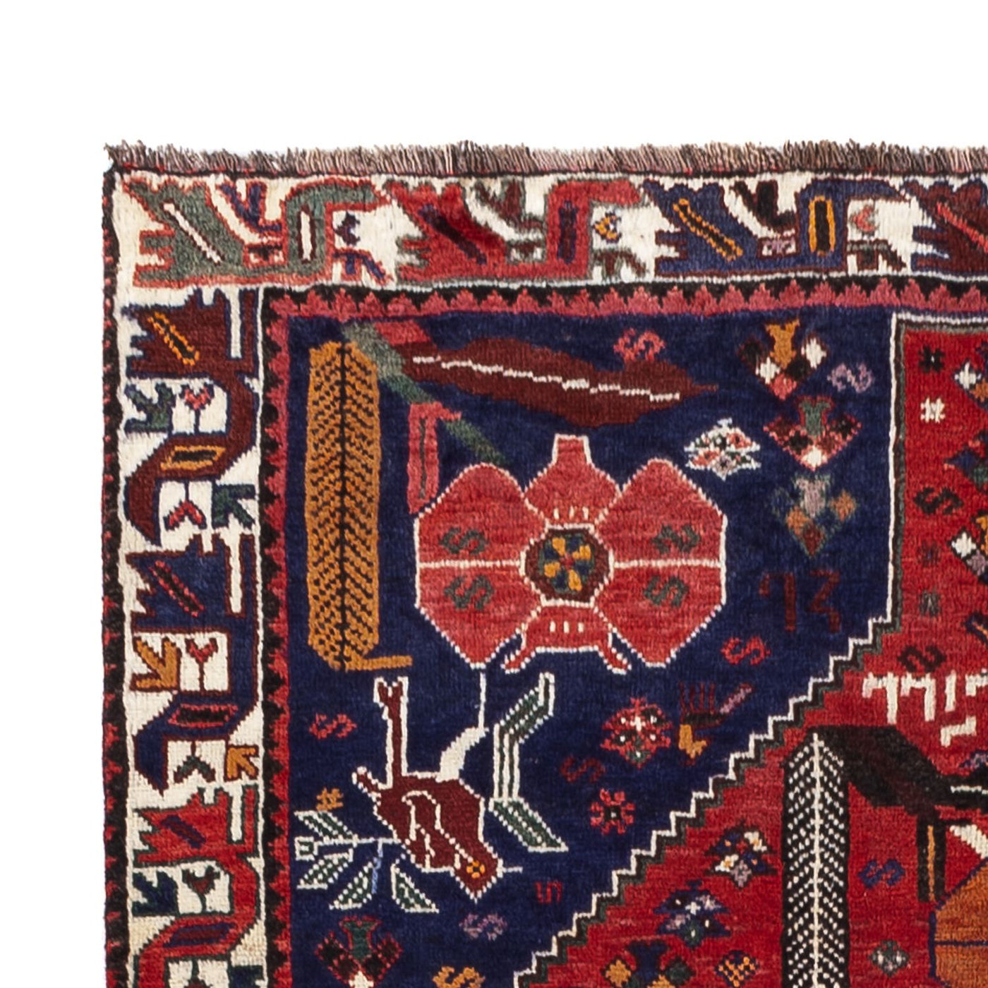Qashqai Tæppe 245x156cm - Persisk tæppe