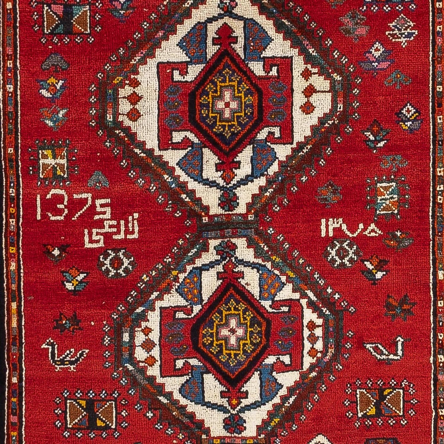 Persisk tæppe - Nomadisk - 237 x 143 cm - rød