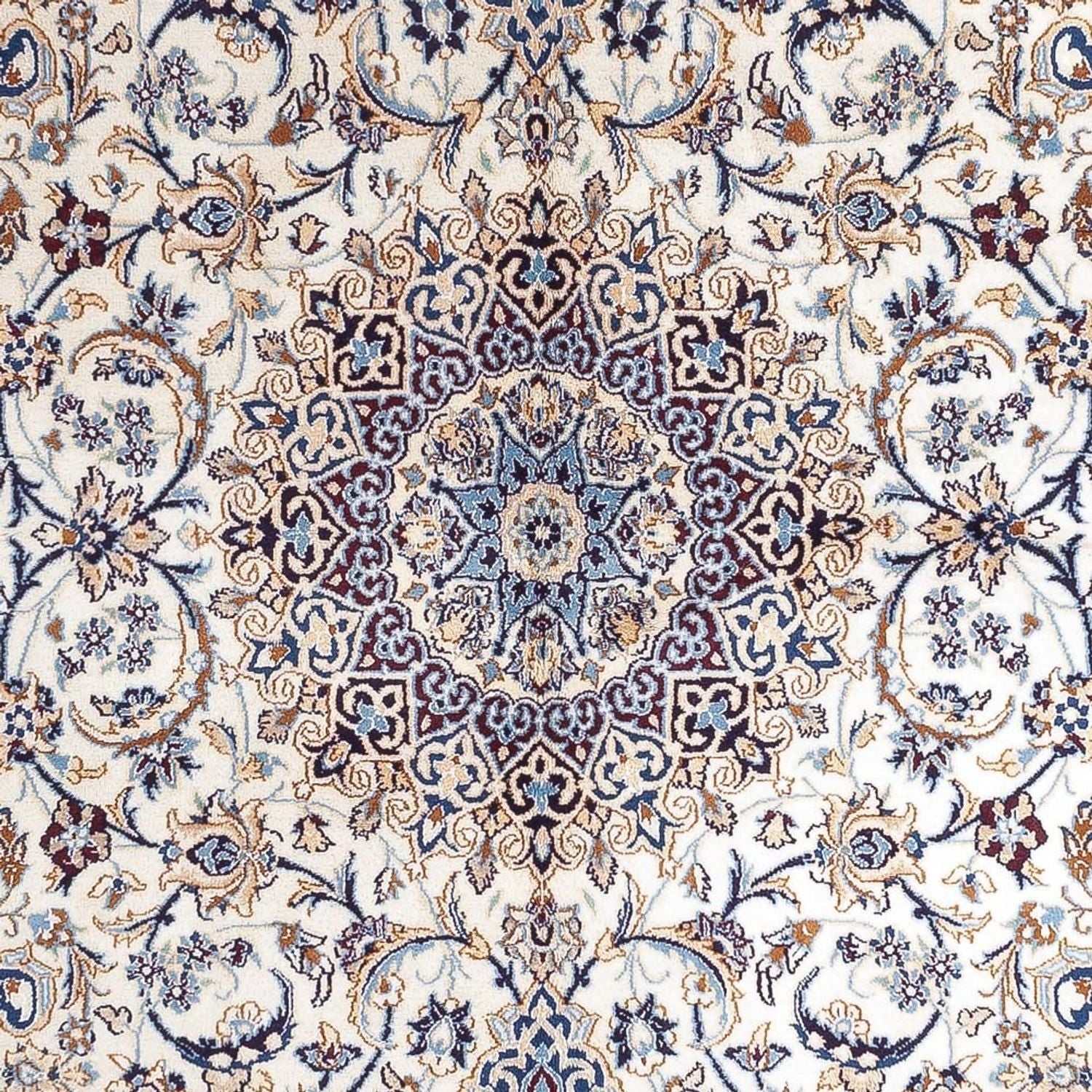 Persisk tæppe - Nain - 312 x 199 cm - creme