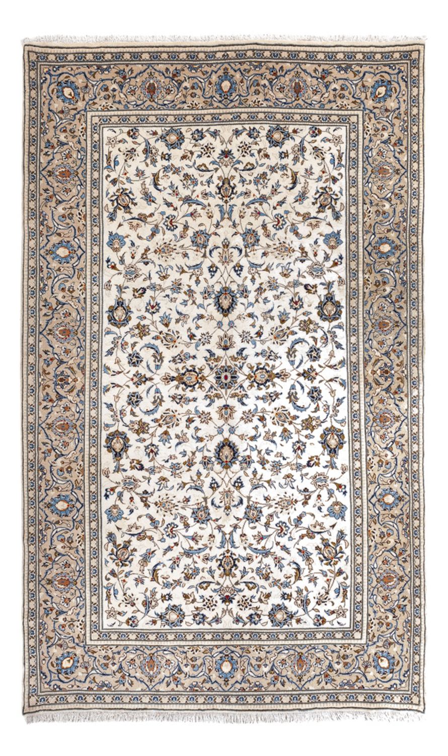 Persisk tæppe - Nain - 315 x 195 cm - creme