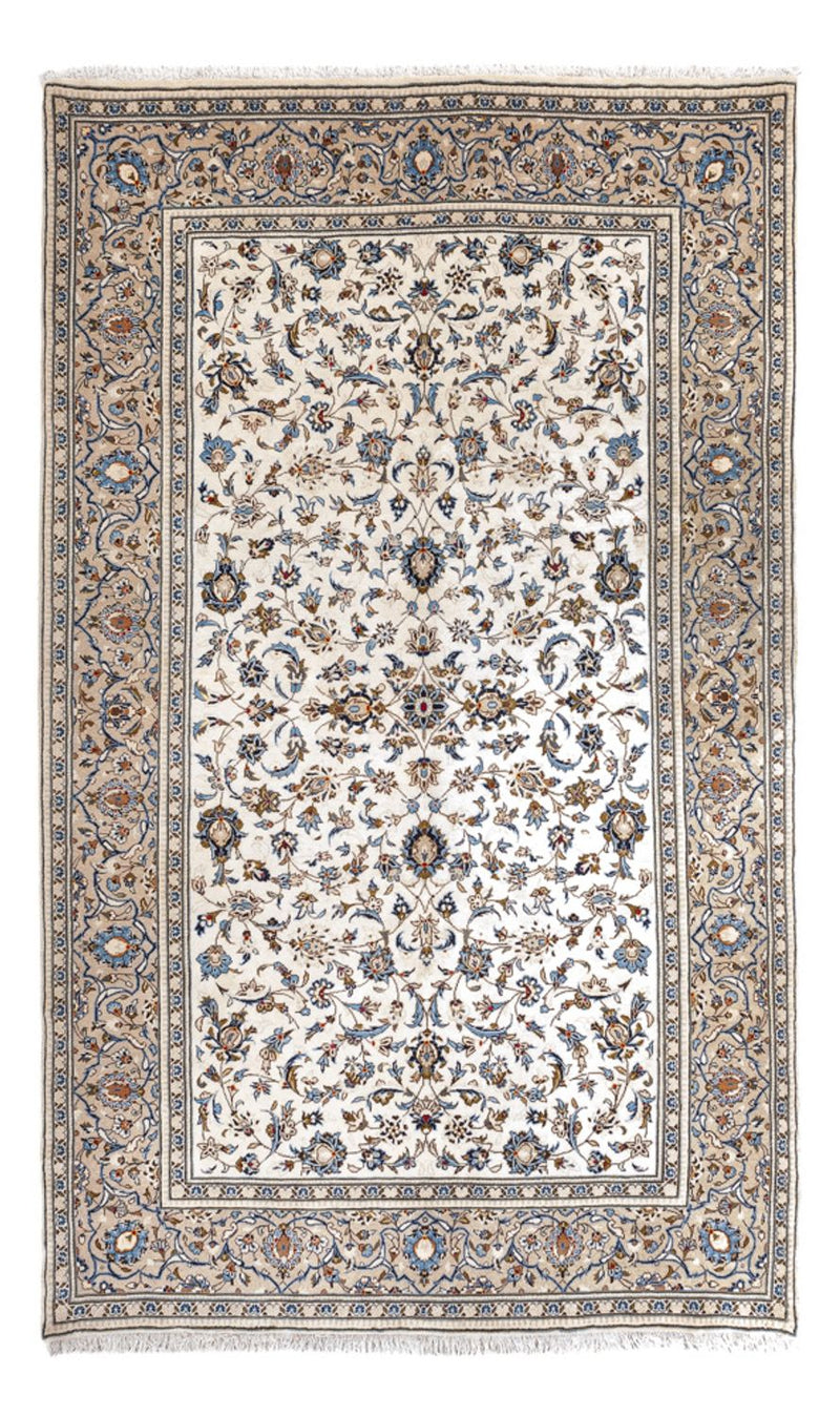 Persisk tæppe - Nain - 315 x 195 cm - creme