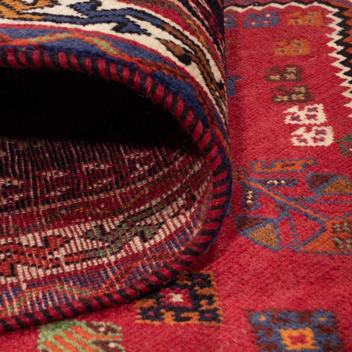 Persisk tæppe - Nomadisk - 294 x 190 cm - rød