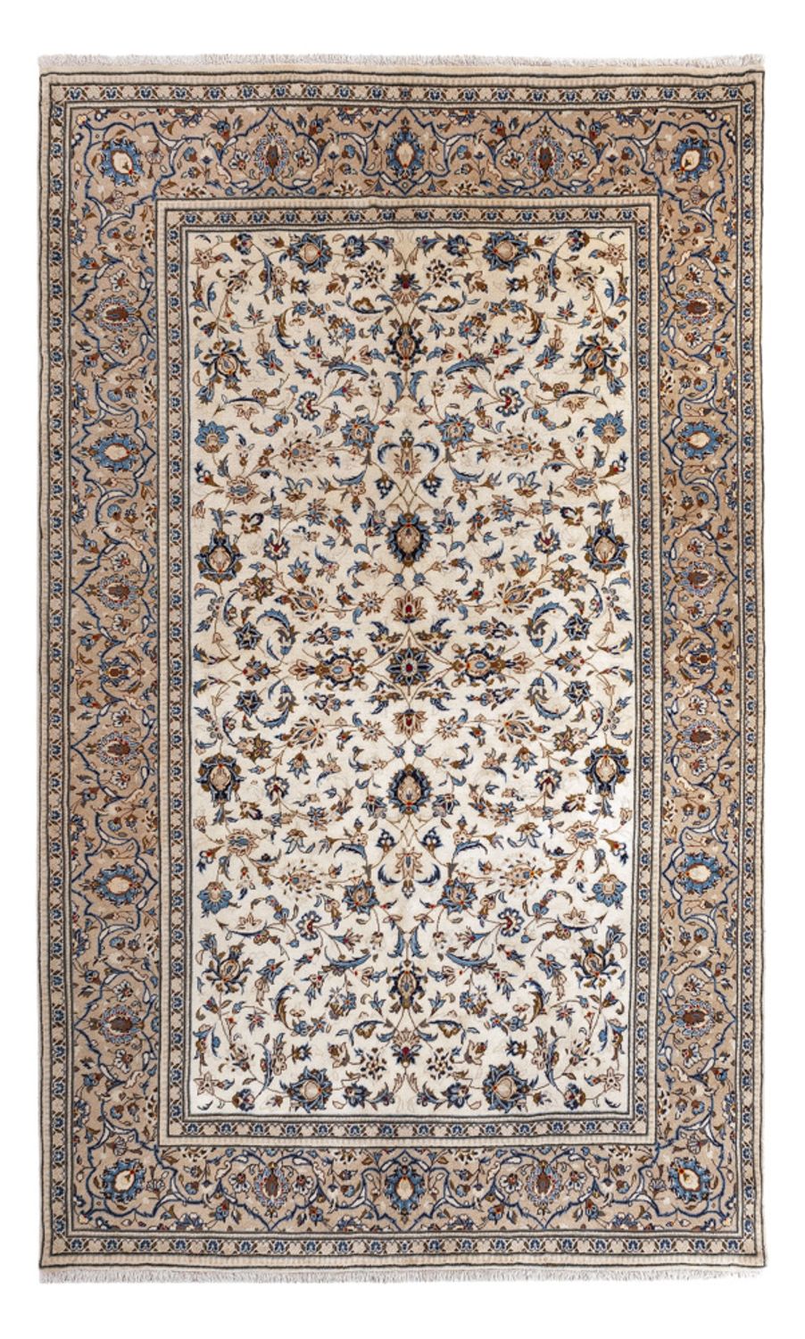 Persisk tæppe - Nain - 310 x 200 cm - creme