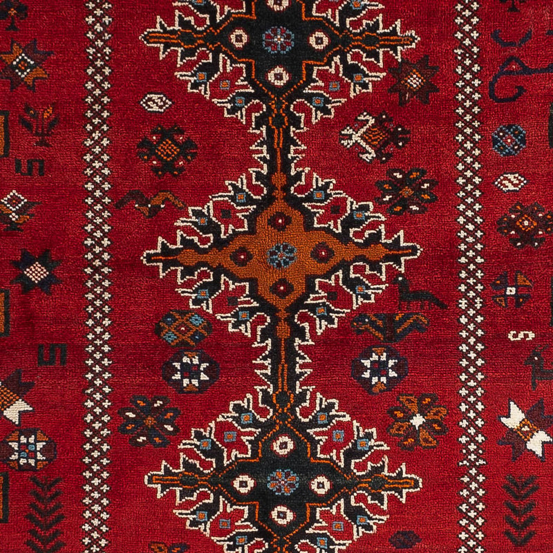 Persisk tæppe - Nomadisk - 257 x 162 cm - rød