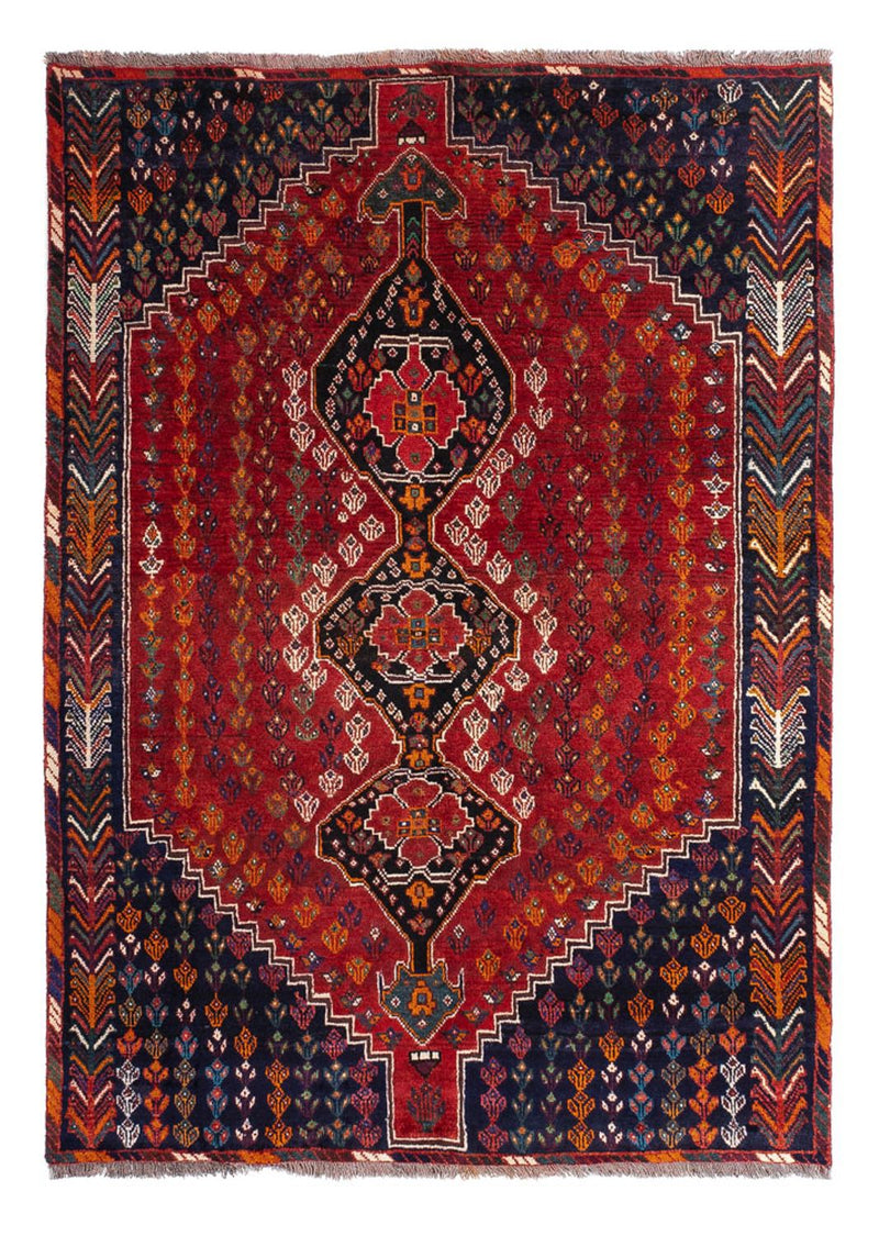 Persisk tæppe - Nomadisk - 211 x 155 cm - rød