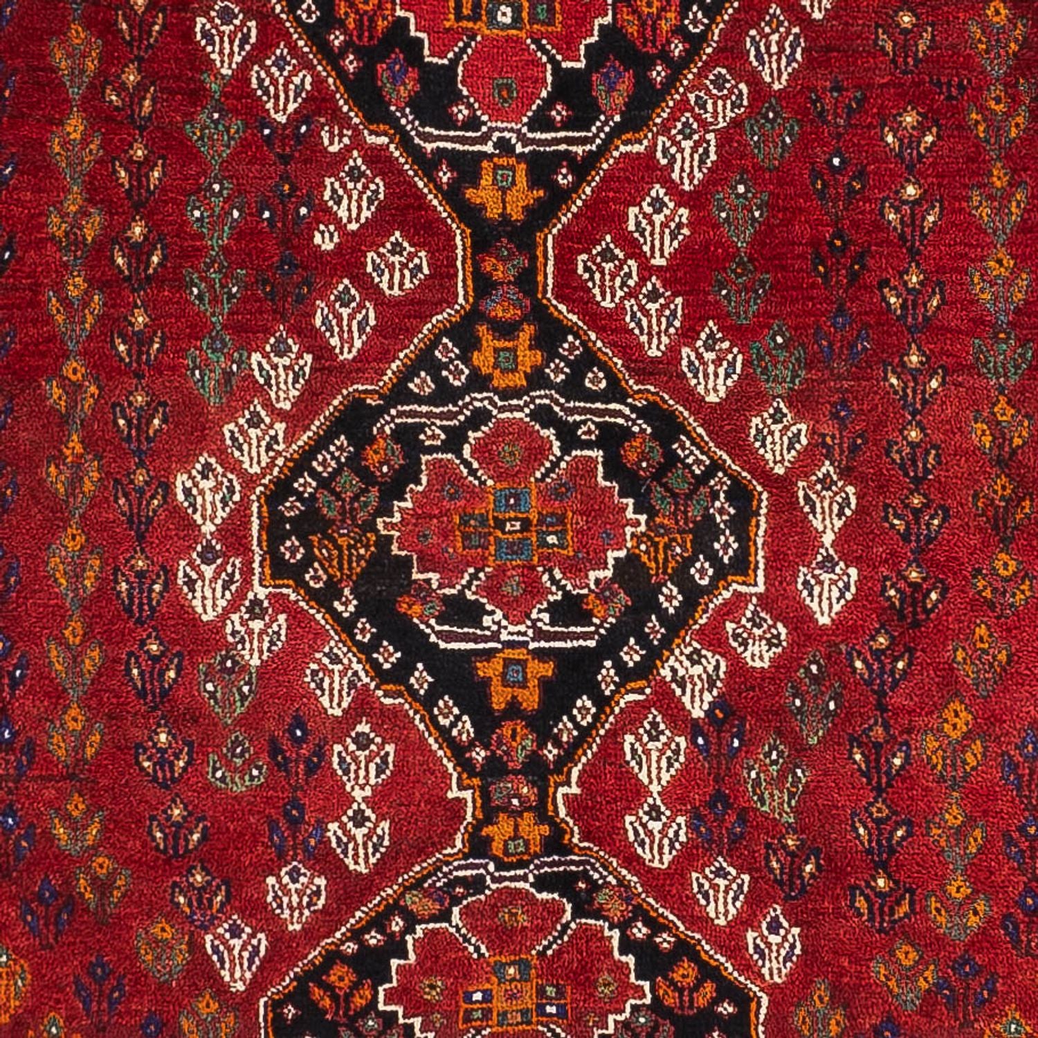 Persisk tæppe - Nomadisk - 211 x 155 cm - rød