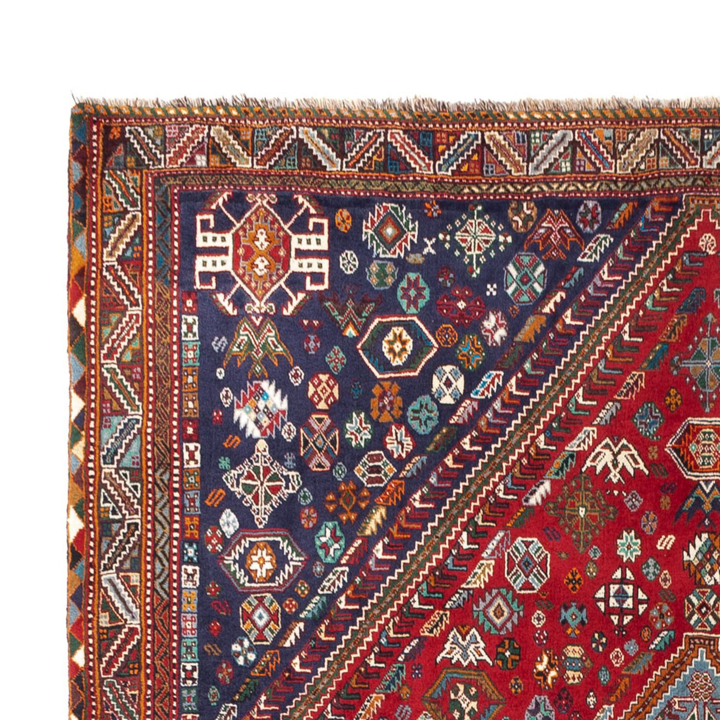 Qashqai Tæppe 331x215cm - Persisk tæppe