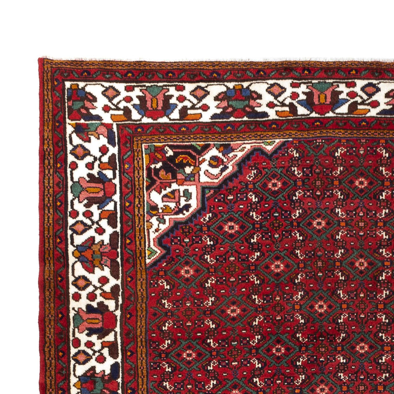 Persisk tæppe - Nomadisk - 318 x 210 cm - mørkerød