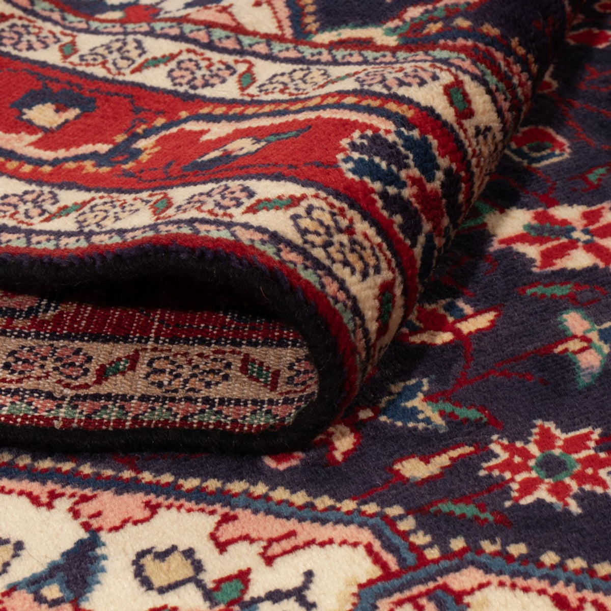 Persisk tæppe - Nomadisk - 165 x 115 cm - mørkeblå