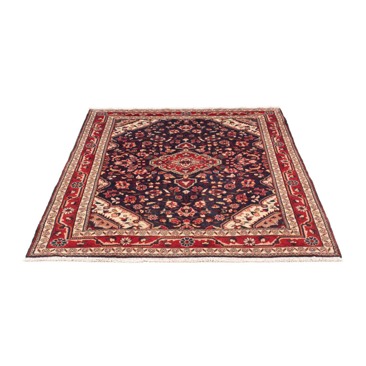 Persisk tæppe - Nomadisk - 165 x 115 cm - mørkeblå