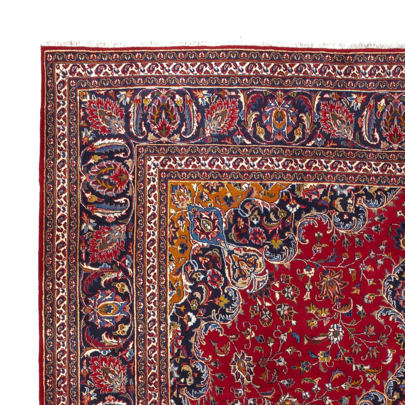 Mashhad Tæppe 346x303cm - Persisk tæppe