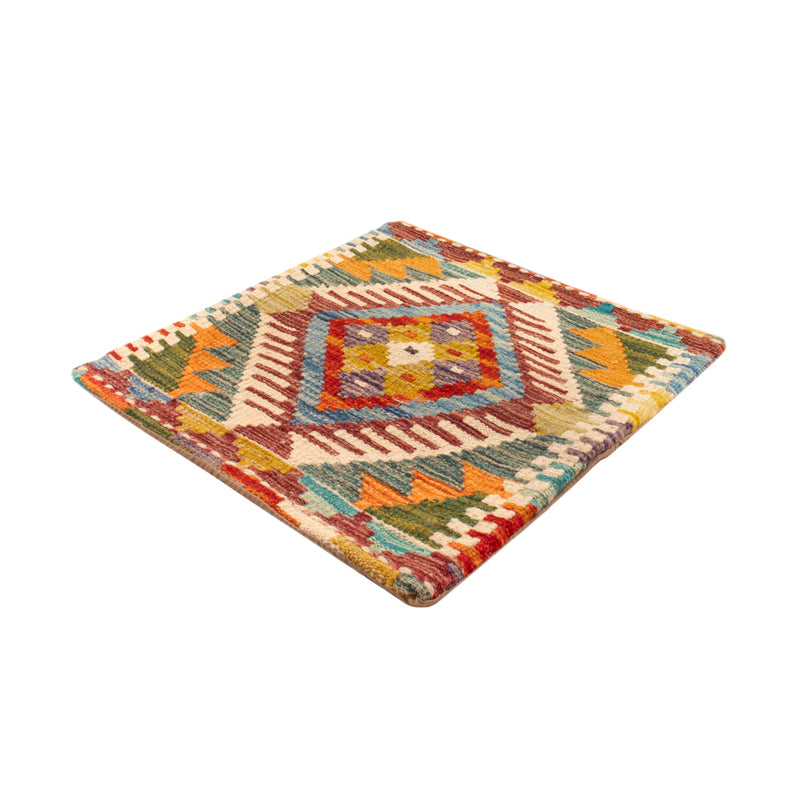 Kissen - Kelim befüllbar quadratisch  - 50 x 50 cm - mehrfarbig