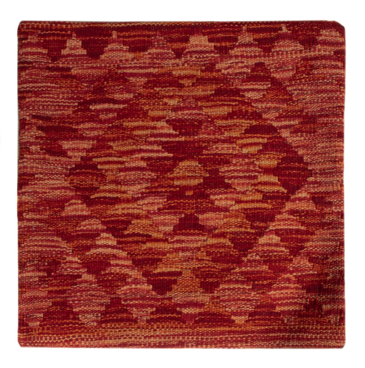 Pude - Flodhest firkantet  - 50 x 50 cm - terrakotta